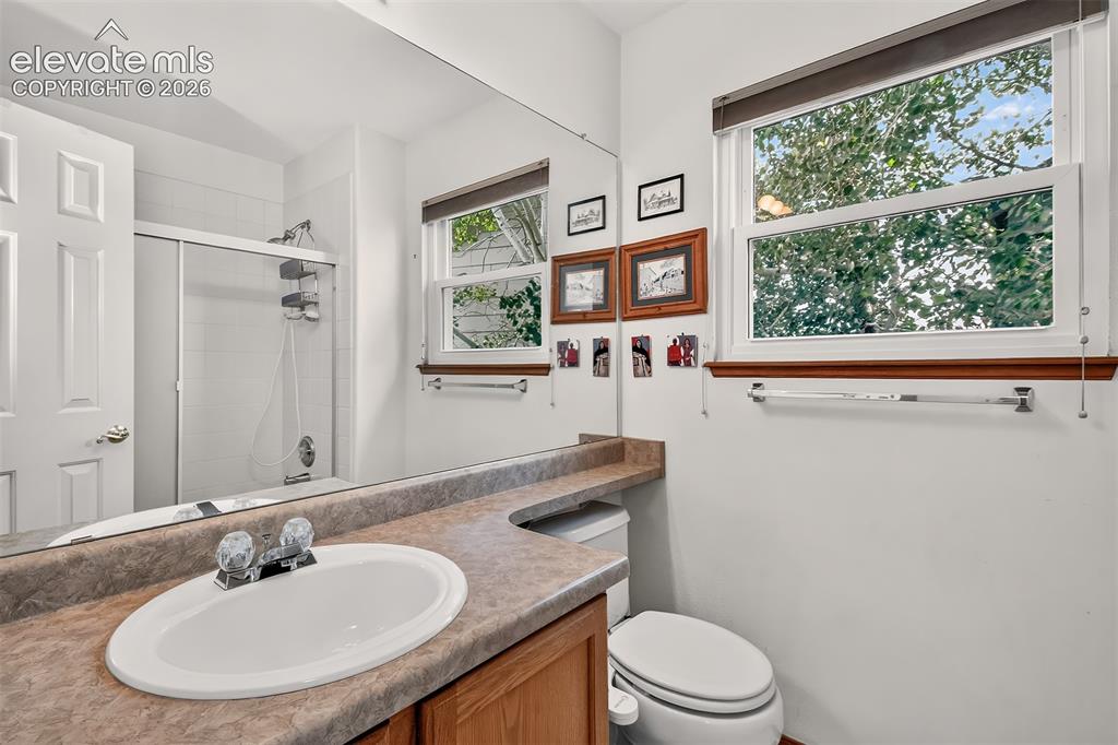 Image 25 of 41: Upper level Hall Bathroom