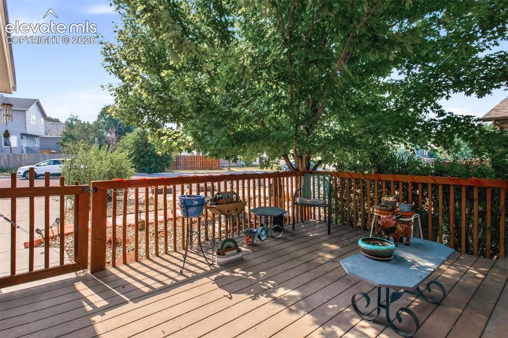 Image 3 of 41: Trex Deck invites to enjoy evenings watching the "parade of dogs and People