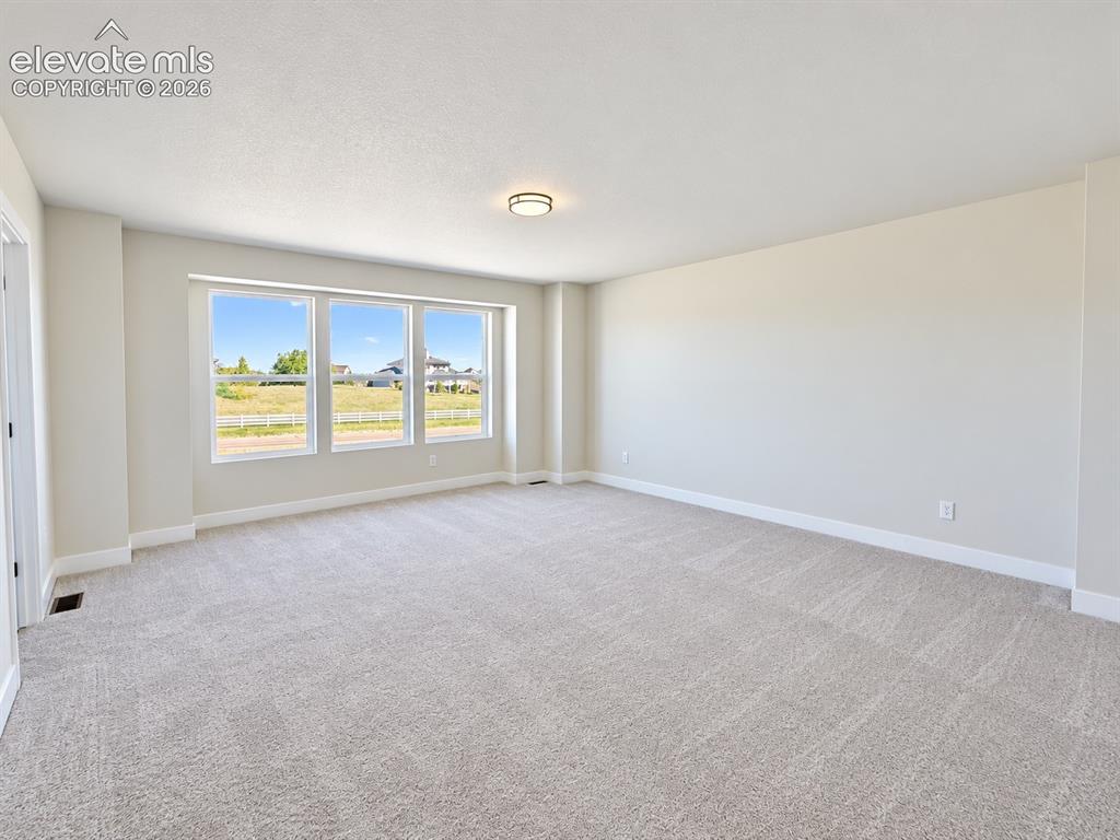 Image 11 of 26: Light neutral-toned carpeting