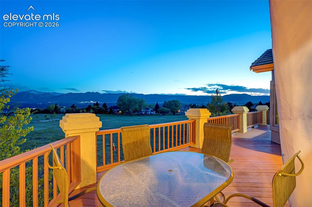 Image 19 of 49: Incredible wrap around deck!