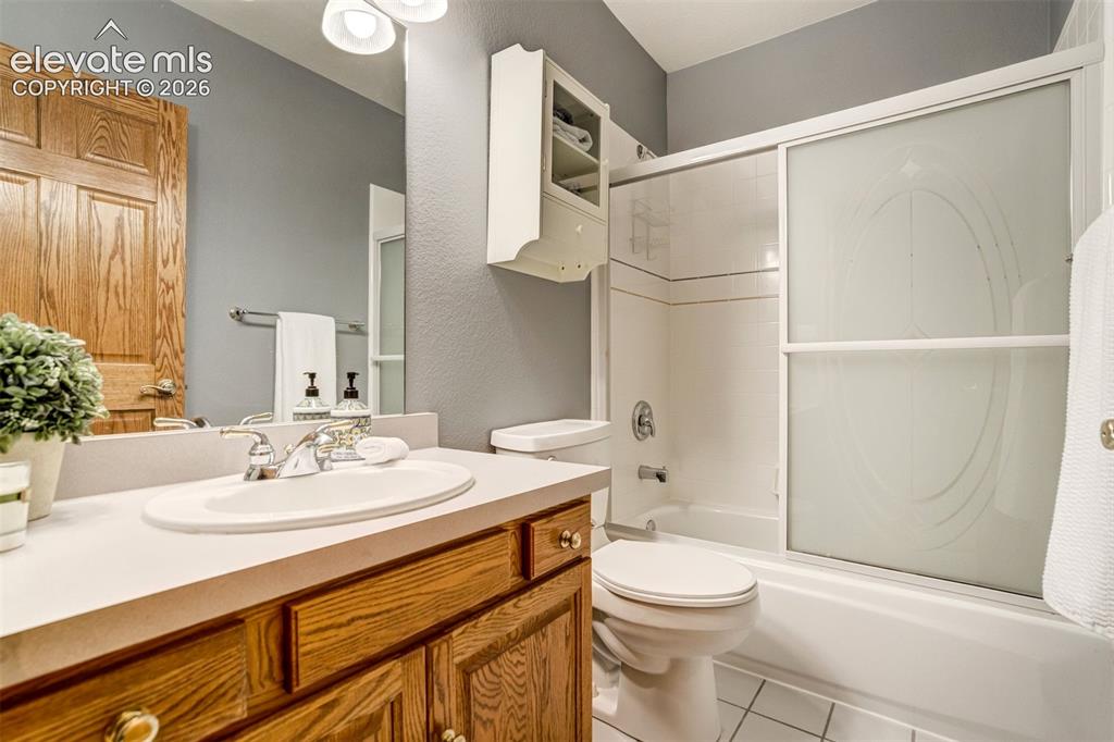 Image 39 of 49: A second full bathroom in the basement