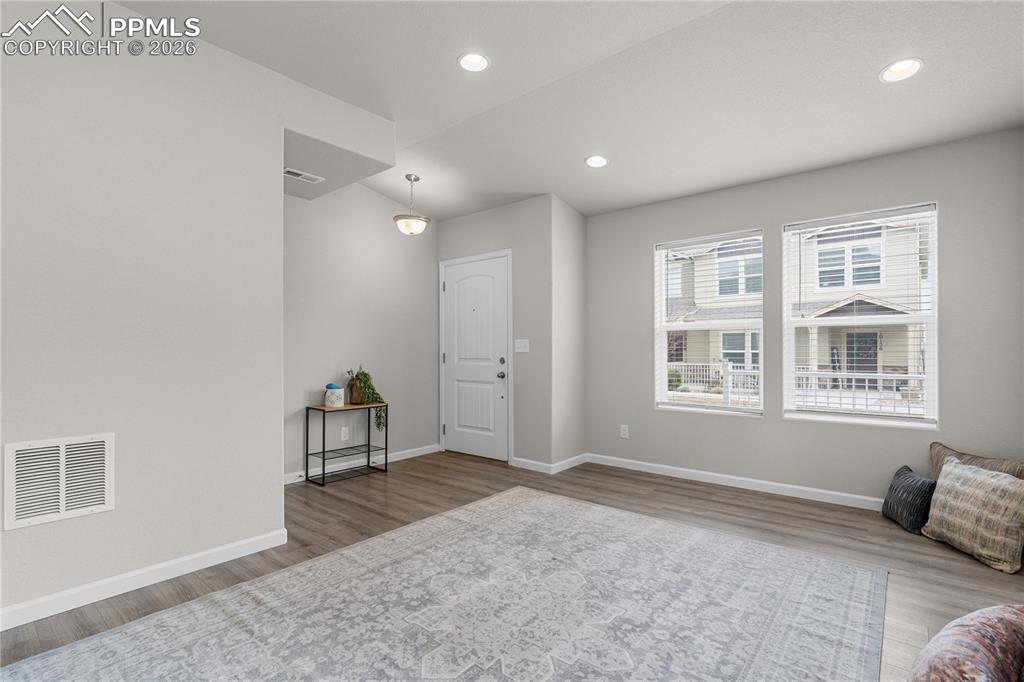 Image 11 of 26: Nothing is needed here, you can move right in.  The oversized windows reall