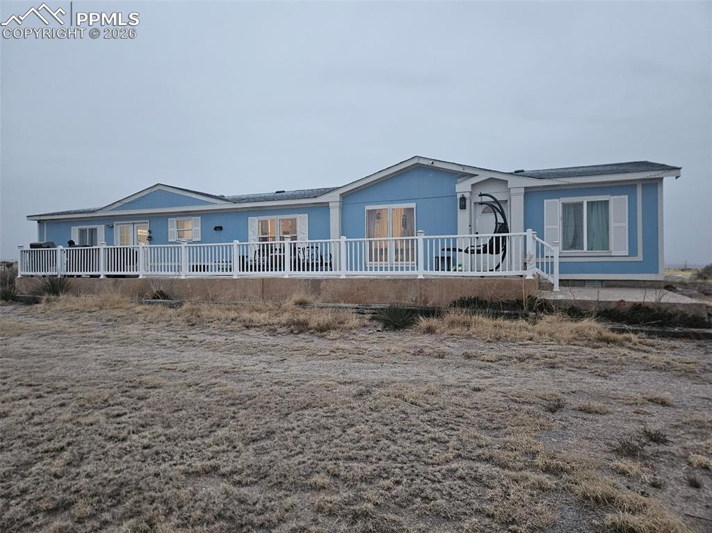 Caption: Front of Structure