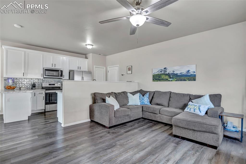 Image 8 of 38: LVP flooring