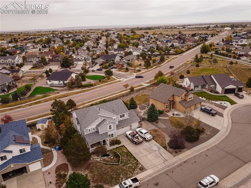 Image 47 of 47: Aerial view of residential area