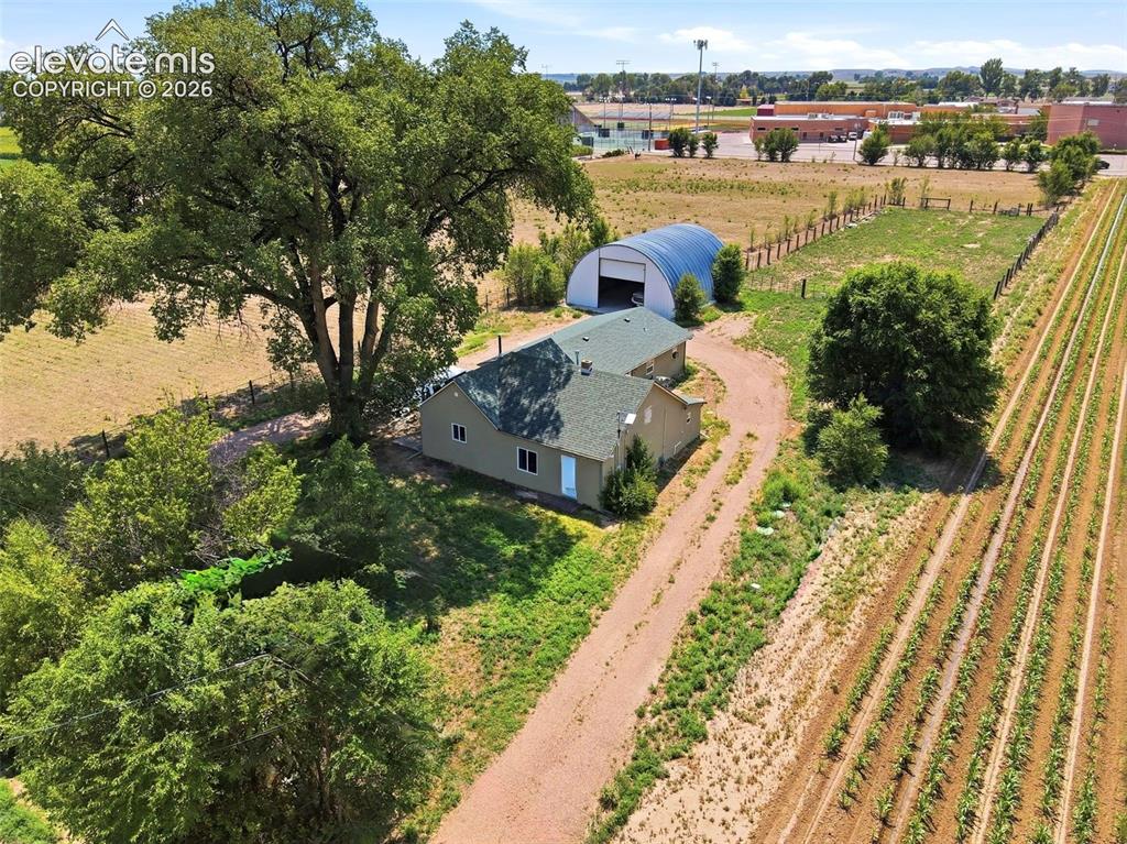 Caption: Aerial View