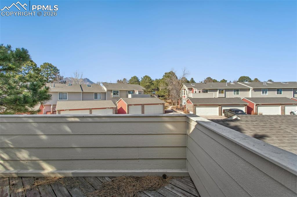 Image 13 of 21: Balcony off Kitchen