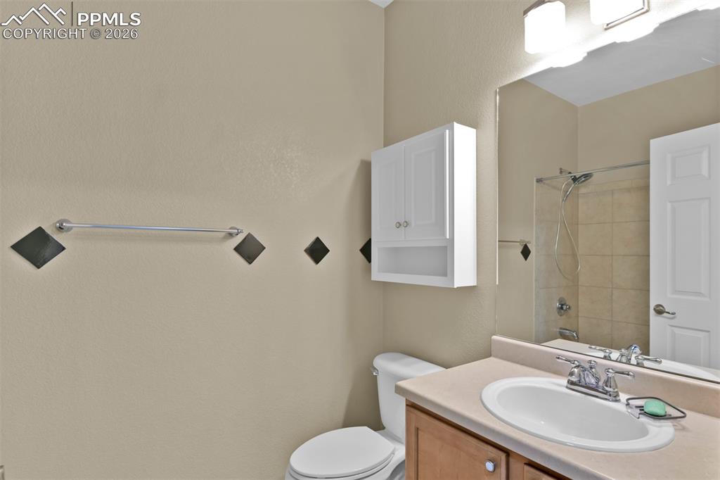 Image 26 of 50: Hallway bathroom