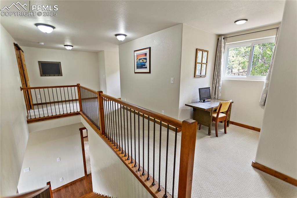 Image 29 of 40: Upper Level Balcony  Game Room