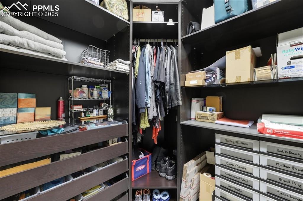 Image 24 of 41: Custom shelving 