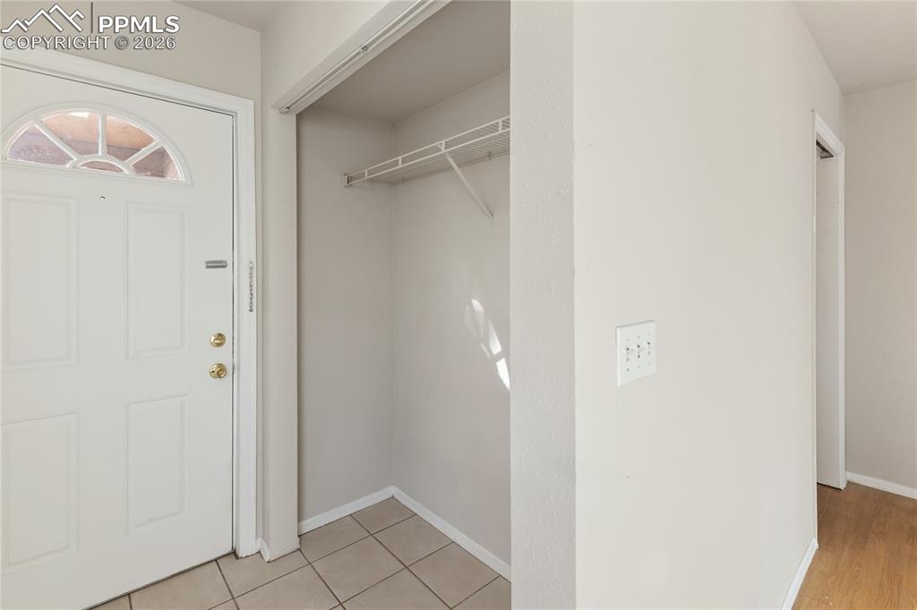 Image 36 of 37: Entrance to garage / laundry / powder room