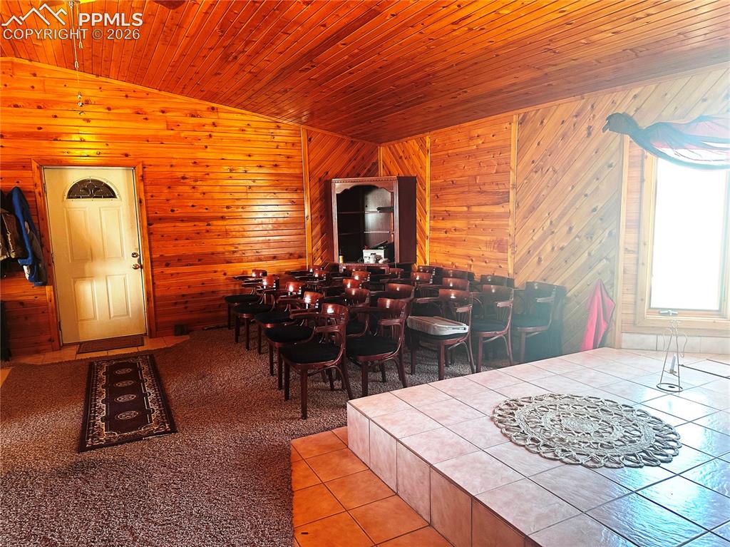 Image 44 of 48: Massive multi-purpose room for; meeting, music, church sanctuary, yoga, or