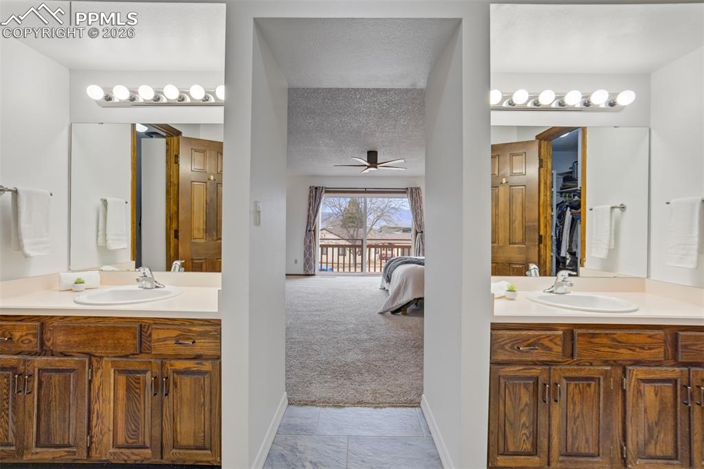 Image 15 of 50: Primary Bath with Dual Vanities