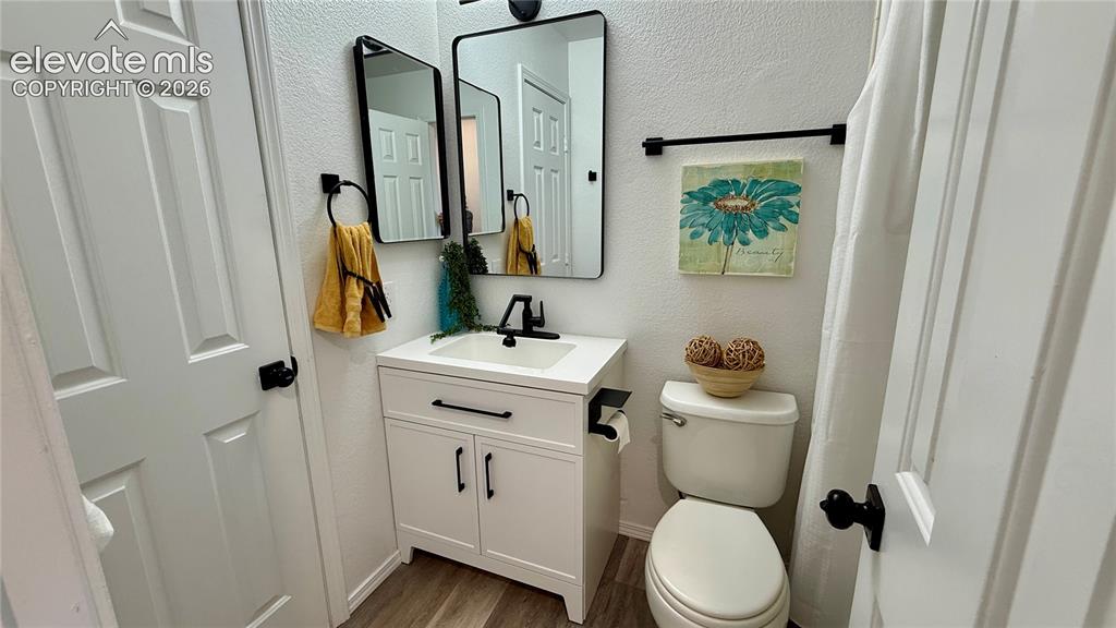 Image 12 of 22: New sink cabinet, faucet, med cabinet and mirror
