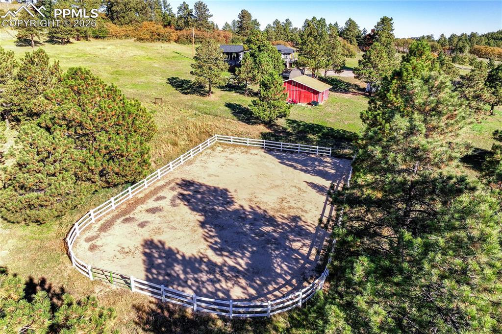 Image 10 of 45: View of horse riding arena
