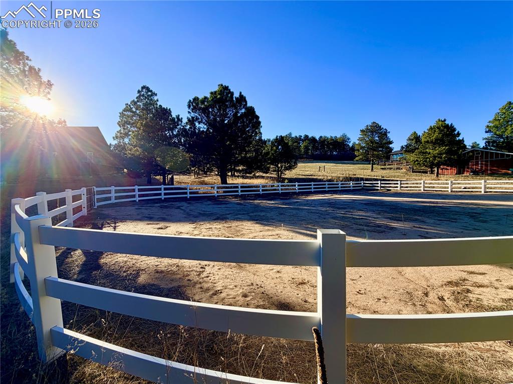 Image 11 of 45: View of horse riding arena