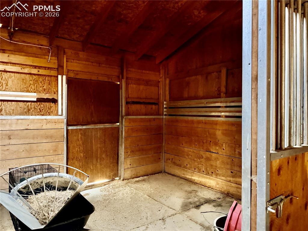 Image 41 of 45: 2 horse stalls