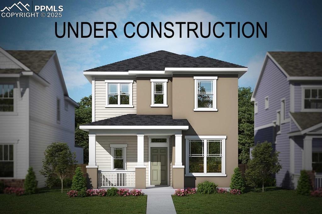Caption: Front of Structure