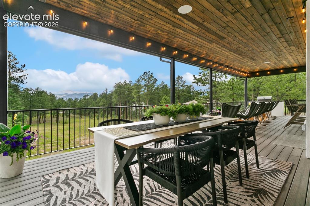 Image 13 of 49: Entertain, enjoy some peace and quiet or family time while relaxing on the 
