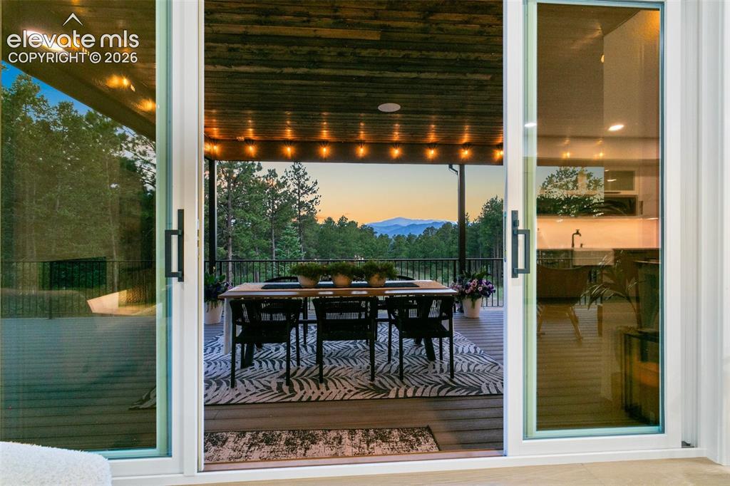 Image 15 of 49: Privacy and views will encourage leisure Al Fresco Dining. 