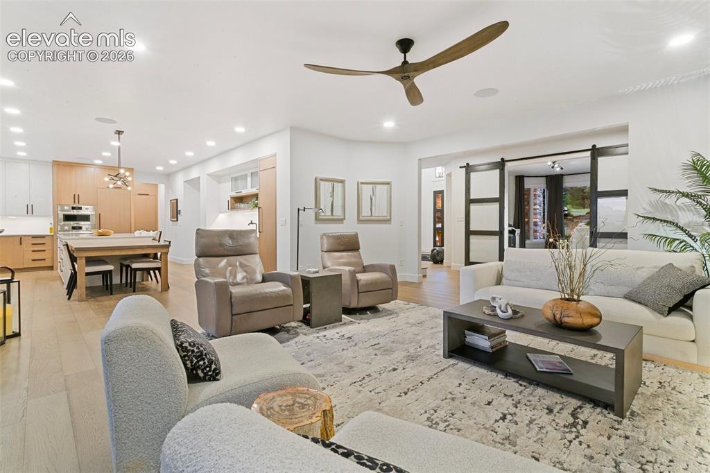 Image 7 of 49: Dedicated spaces that come together beautifully for everyday living and ent
