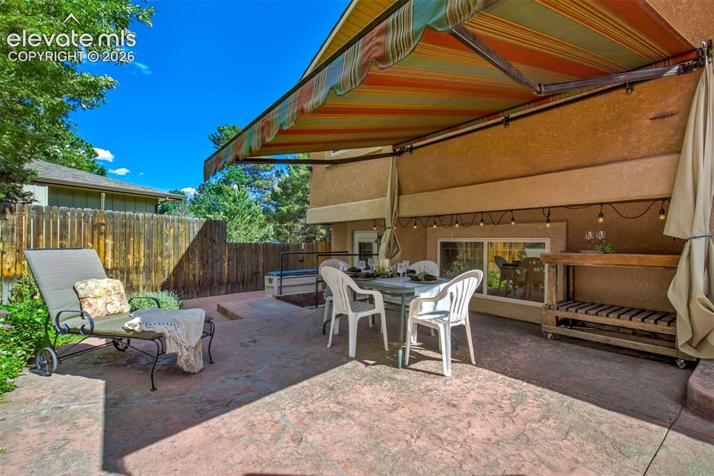 Image 38 of 48: Outdoor Sitting And Dining Area