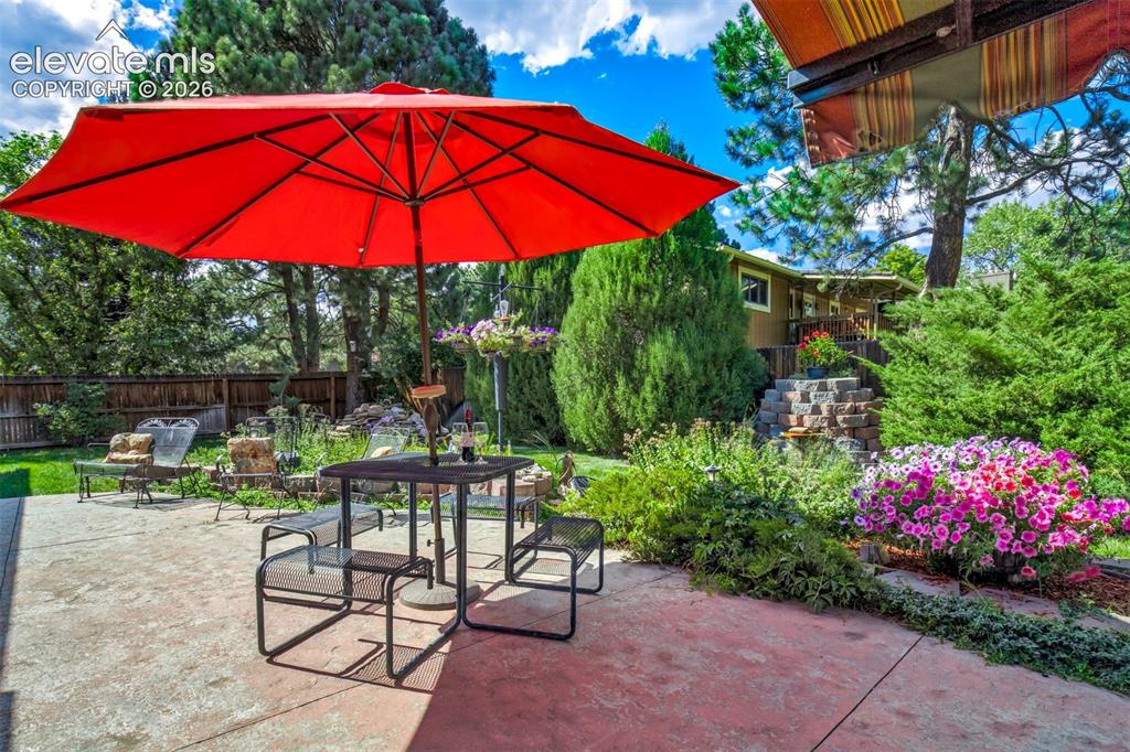 Image 39 of 48: Outdoor Sitting And Dining Area