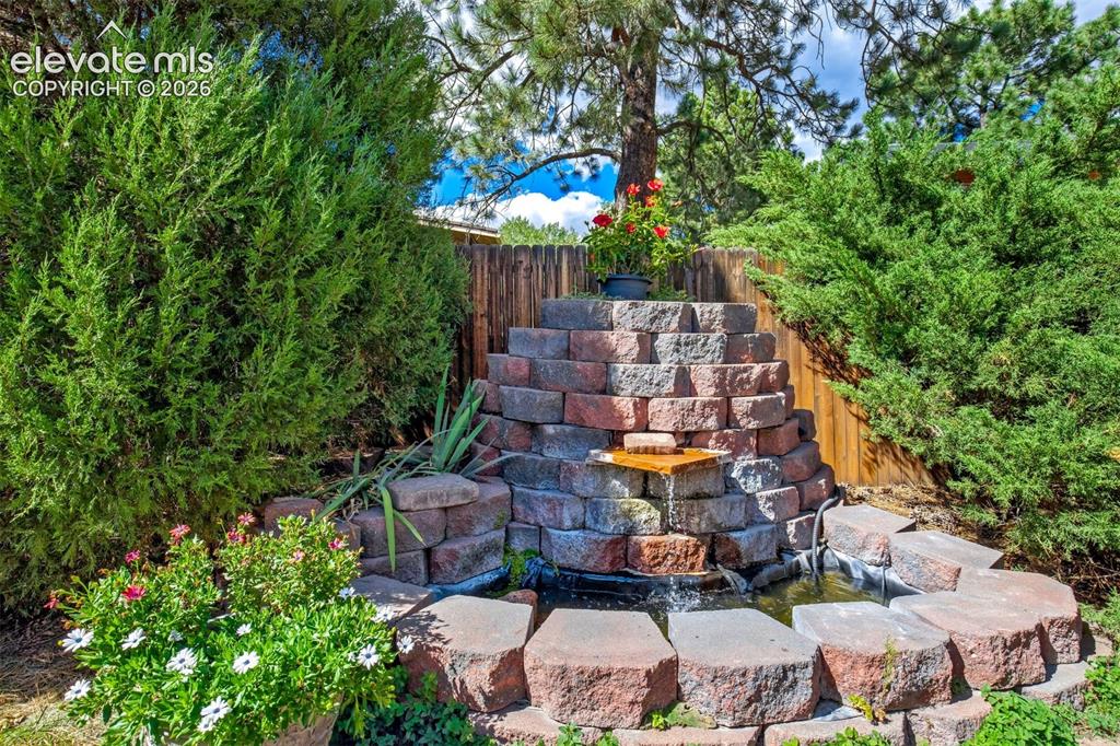 Image 42 of 48: Custom Water Feature