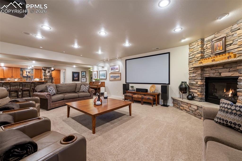 Image 9 of 50: Media Room