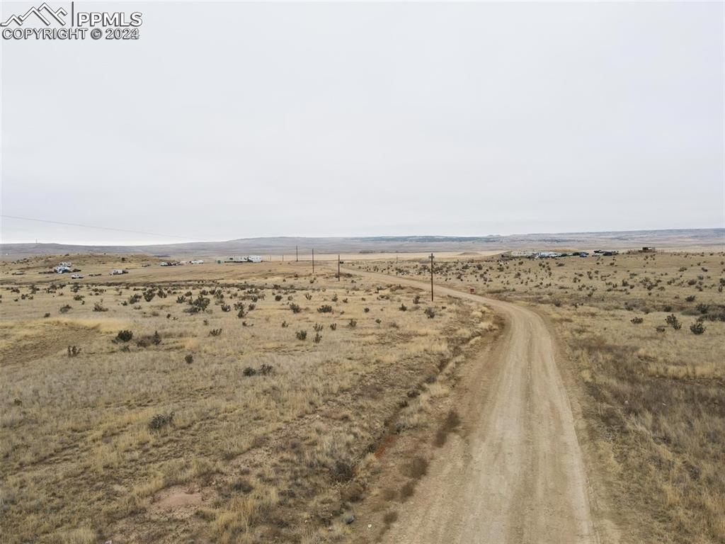 Image 9 of 25: View of street with a rural view