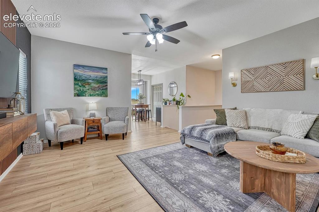Image 14 of 50: Bright, open floor plan where one room flows seamlessly to another.