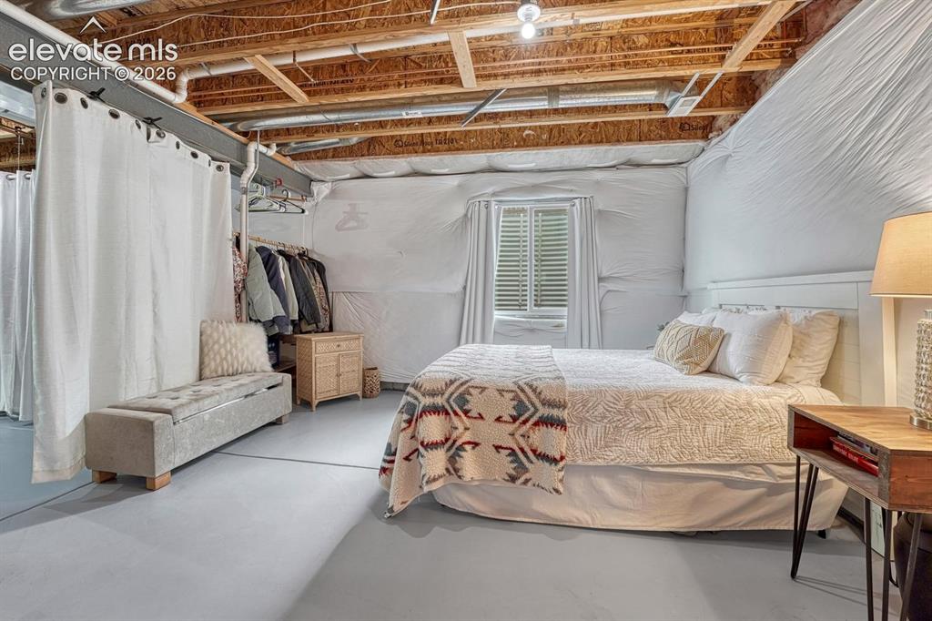 Image 37 of 50: Easily create an additional bedroom in the unfinished basement.