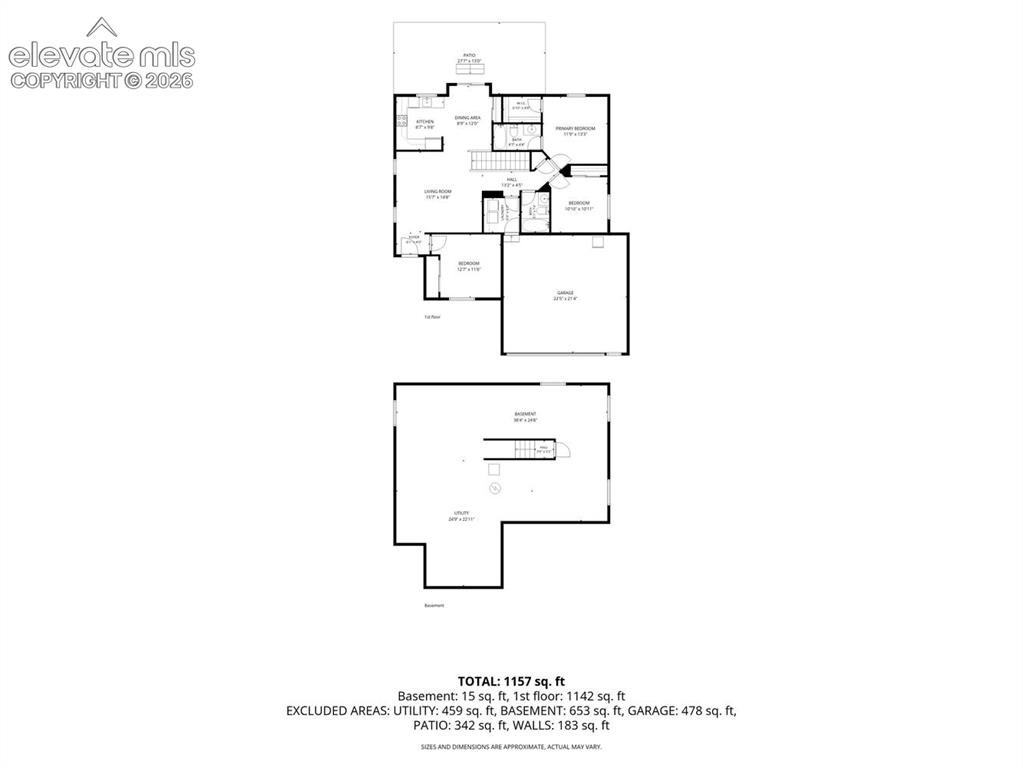 Image 50 of 50: Whole house floor plan.