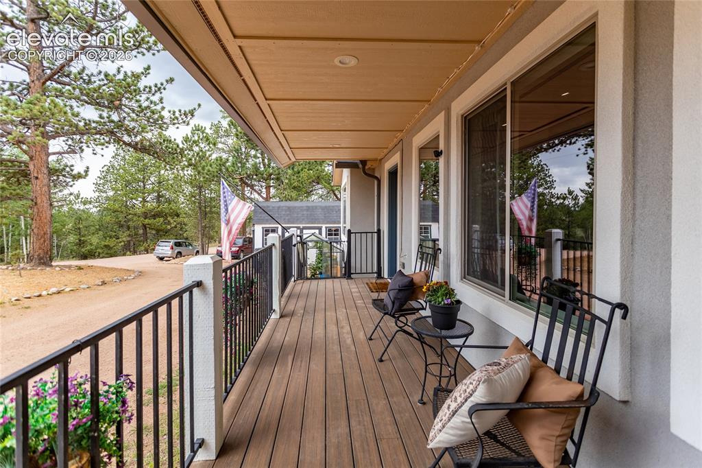 Image 14 of 50: Covered Front Porch. 
