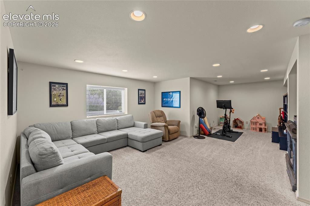 Image 30 of 47: Basement Family Room