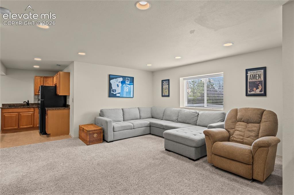 Image 31 of 47: Basement Family Room