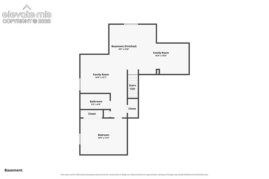 Image 44 of 47: Basement Floorplan
