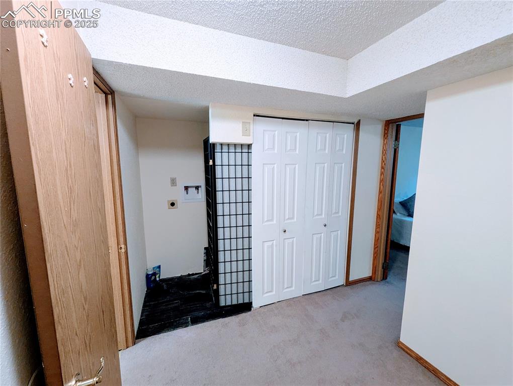 Image 10 of 19: Laundry hookups for stackable (bsmt)