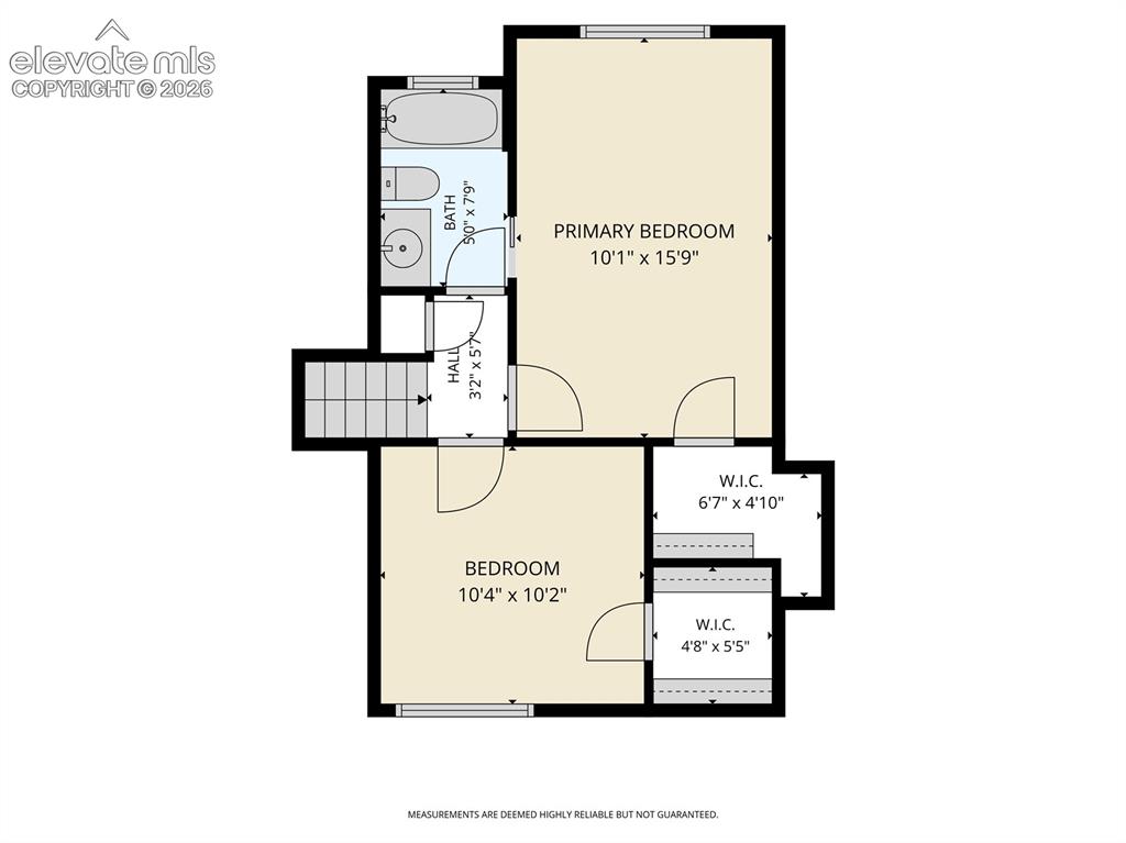 Image 22 of 24: Floor plan - upper level