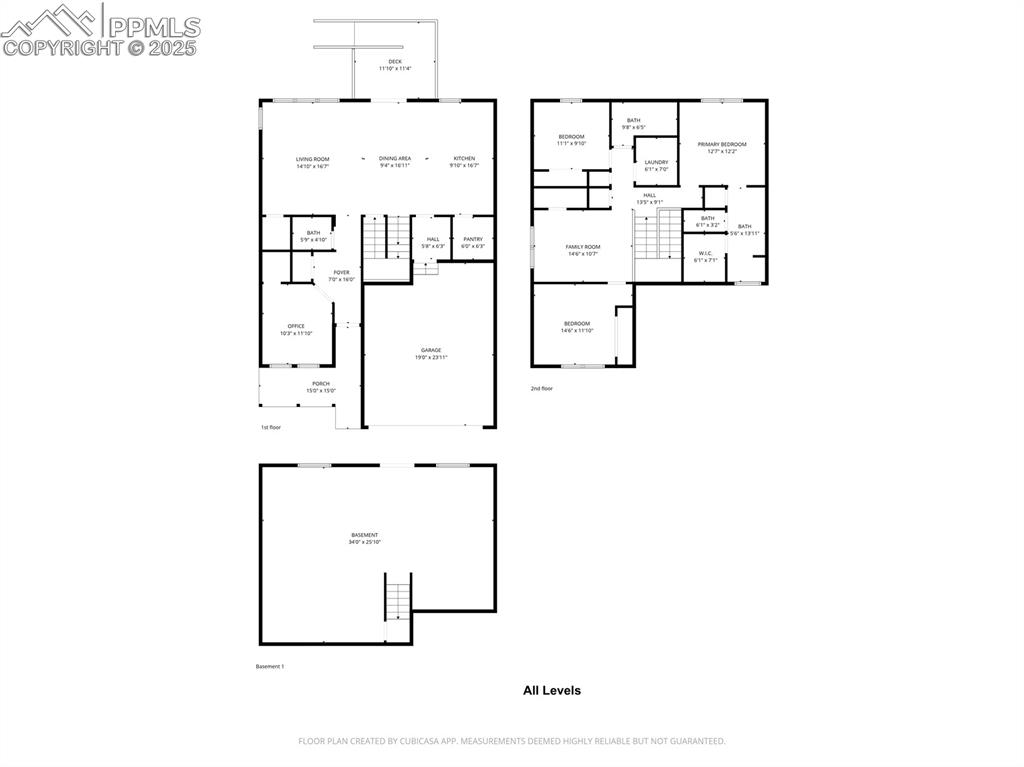 Image 50 of 50: All level floor plan
