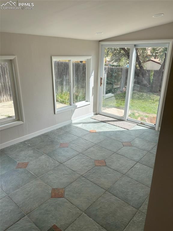 Image 6 of 6: Spare room featuring baseboards