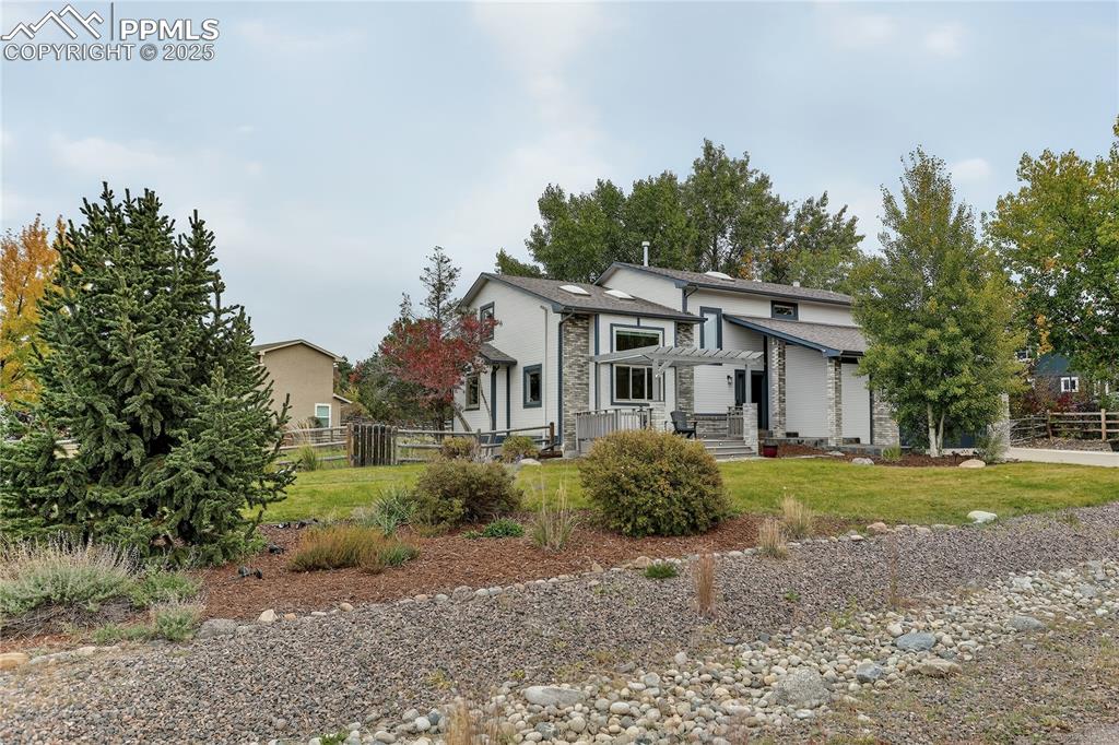 Caption: Corner lot property