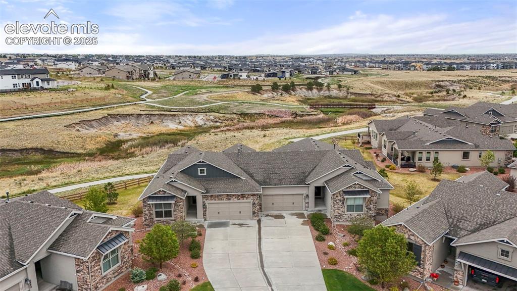 Image 2 of 48: Incredible setting backing to neighborhood trail and open space