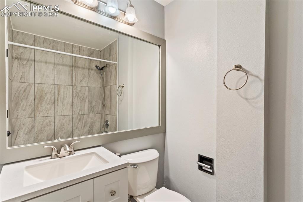 Image 20 of 35: Bathroom with vanity and a tub/shower