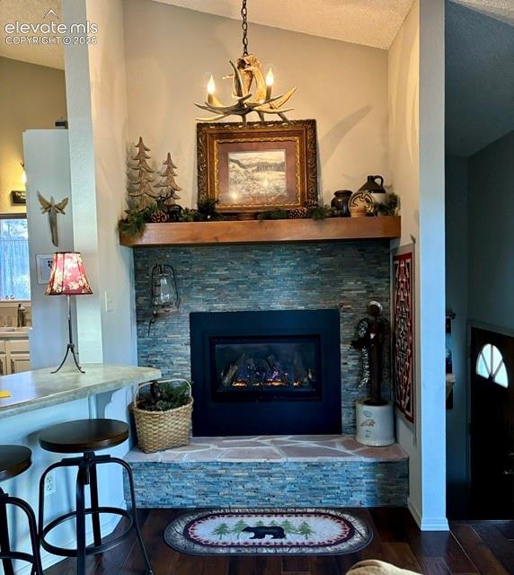 Image 8 of 39: Fireplace