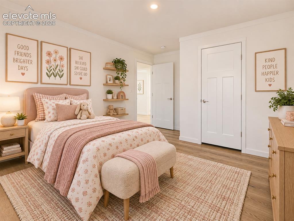 Image 31 of 47: Bedroom – Additional view showcases the bedroom’s comfortable proportions, 