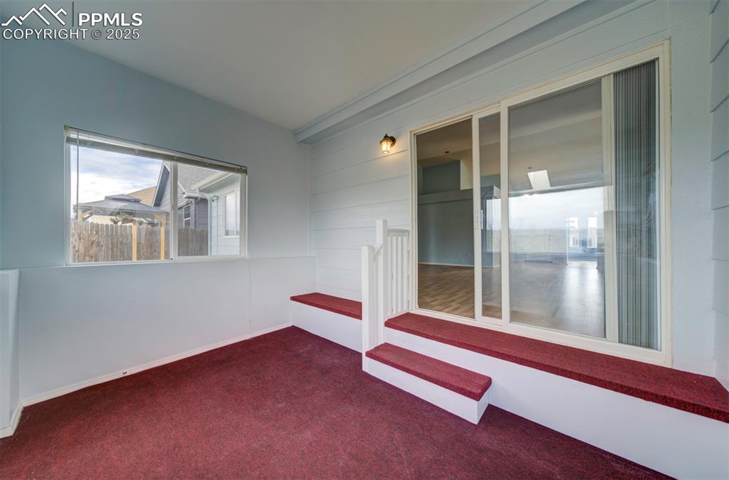 Image 24 of 30: Walk out to backyard, natural light