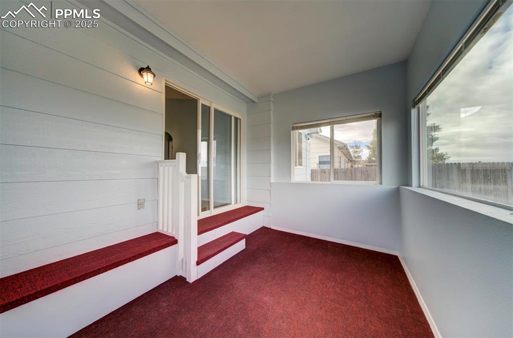 Image 25 of 30: Walk out to backyard, natural light