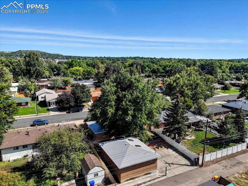 Image 26 of 30: Aerial view of residential area