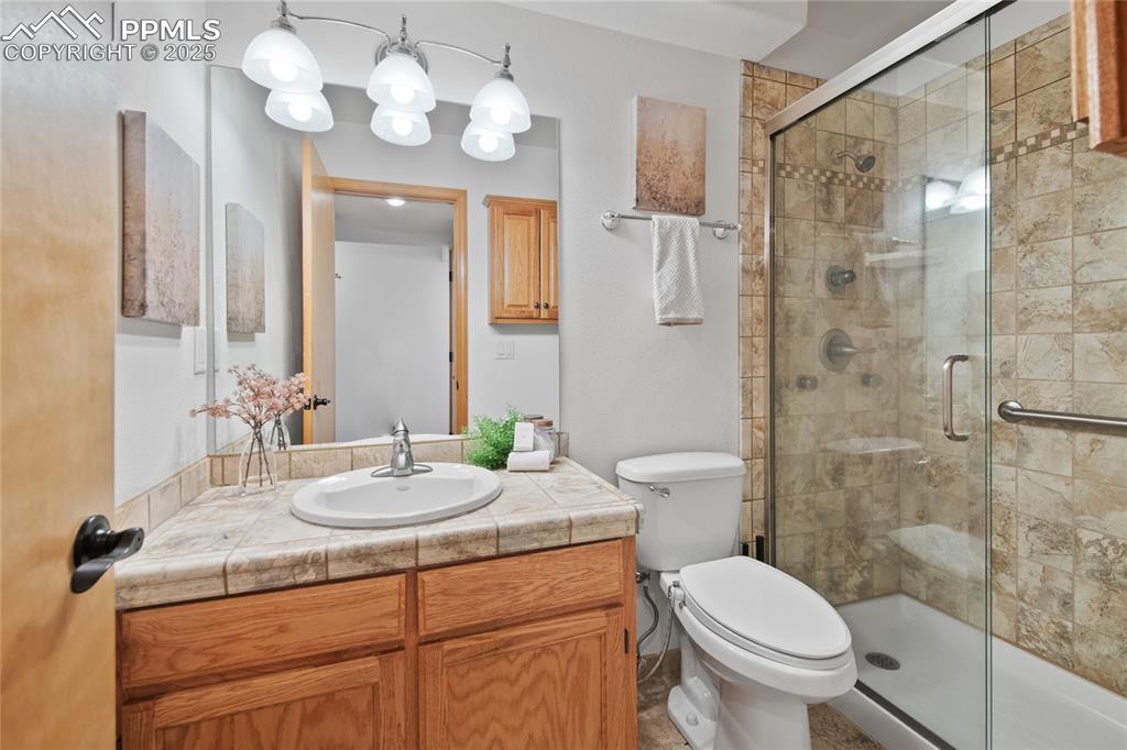 Image 45 of 50: Full Bathroom in the full finished basement 
